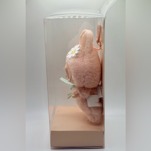 POP LAND Mokoko Pink Close to Sweet Scented RARE Pendant Keychain POP MART - Picture 3 of 6